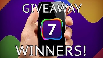 iOS 7/UDID Activation Giveaway Winners!