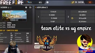 Team elite vs ug empire || pahadi and killer ka op gameplay || live commentary by Rocky bhai❤️ ||