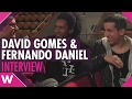 Capture de la vidéo David Gomes And Fernando Daniel - Festival Da Canção 2017 (Interview)