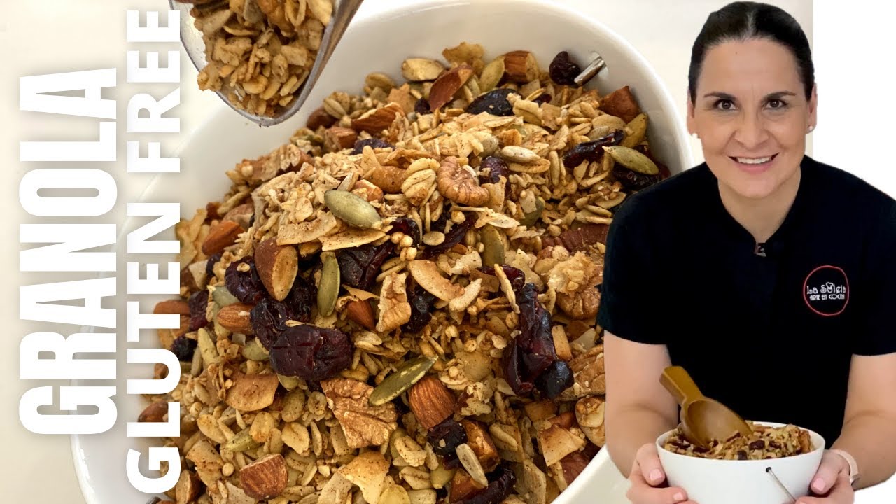 GRANOLA GLUTEN FREE o tradicional !!!!  🔴SERIE HAZLO EN CASA # 7