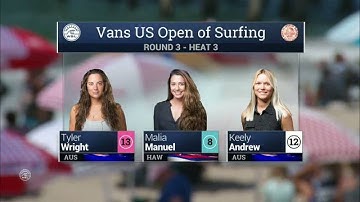 2016 Vans US Open of Surfing: Round Three, Heat 3