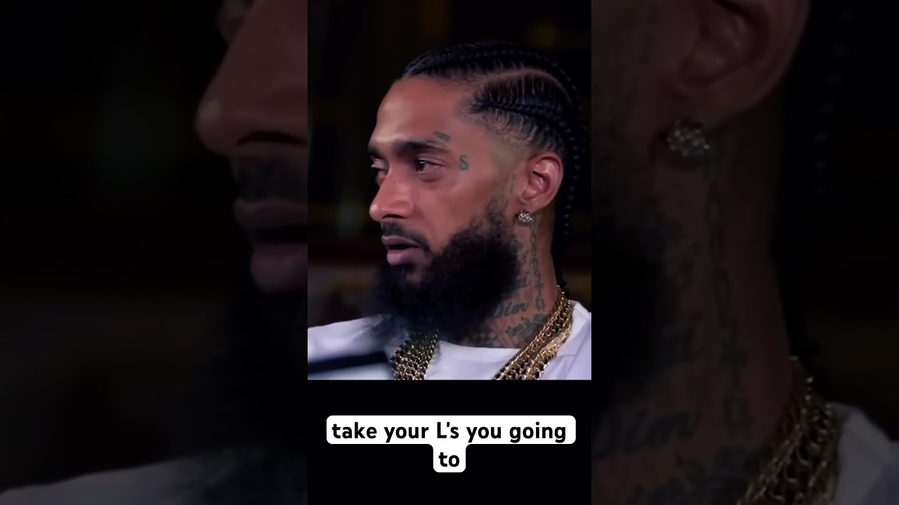 NIPSEY HUSSLE says it’s more than just making music?? 