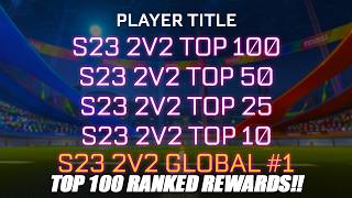 *NEW* Top 100 Ranked Rewards Coming To Rocket League!! - Rocket League Update