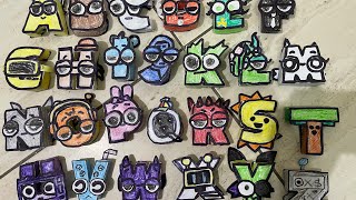 Full of Compilations | Paper Craft Incredibox Sprunki Alphabet Lore A-Z