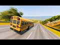 500+ KM/H School Bus vs Truck – Who Survives? | BeamNG.drive Crash Test