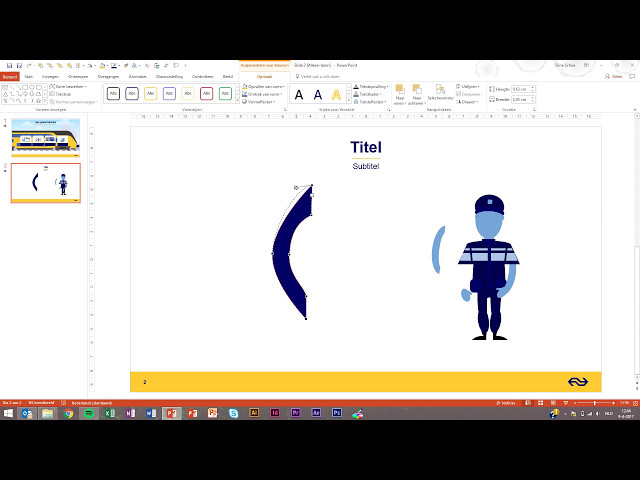 Animaties maken zoals in de NS PowerPoint presentatie | PowerPoint How To | PPT Solutions