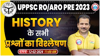 Uppsc Roaro Pre 2023 Exam  Ro Aro History      Aro History Paper Solution