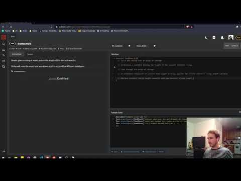 Codewars: Shortest word