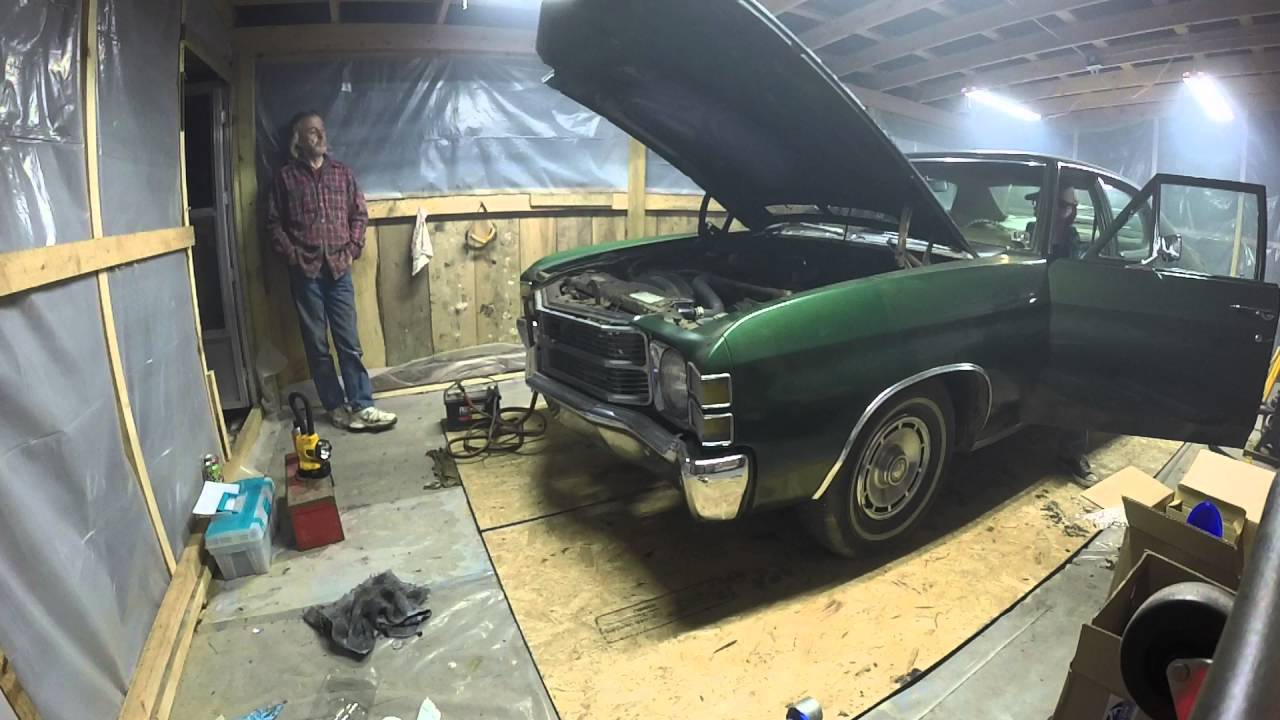 71 Chevelle - Stock 307 Open Exhaust - YouTube
