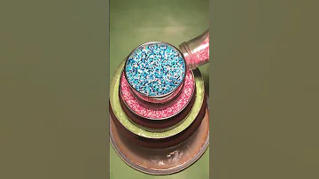 Pull Me Up Three Layer Cake Tsunami Cake Tiktok Foodiebeats Cake Tsunami Sprinkles Cake 