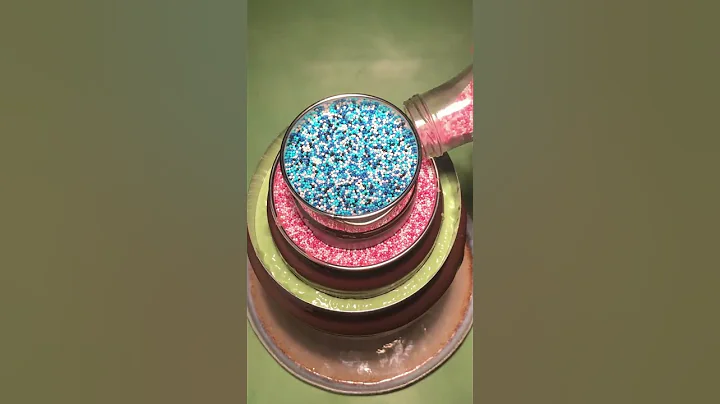 Pull me up three layer cake - Tsunami Cake - Tiktok Foodiebeats Cake - Tsunami Sprinkles cake