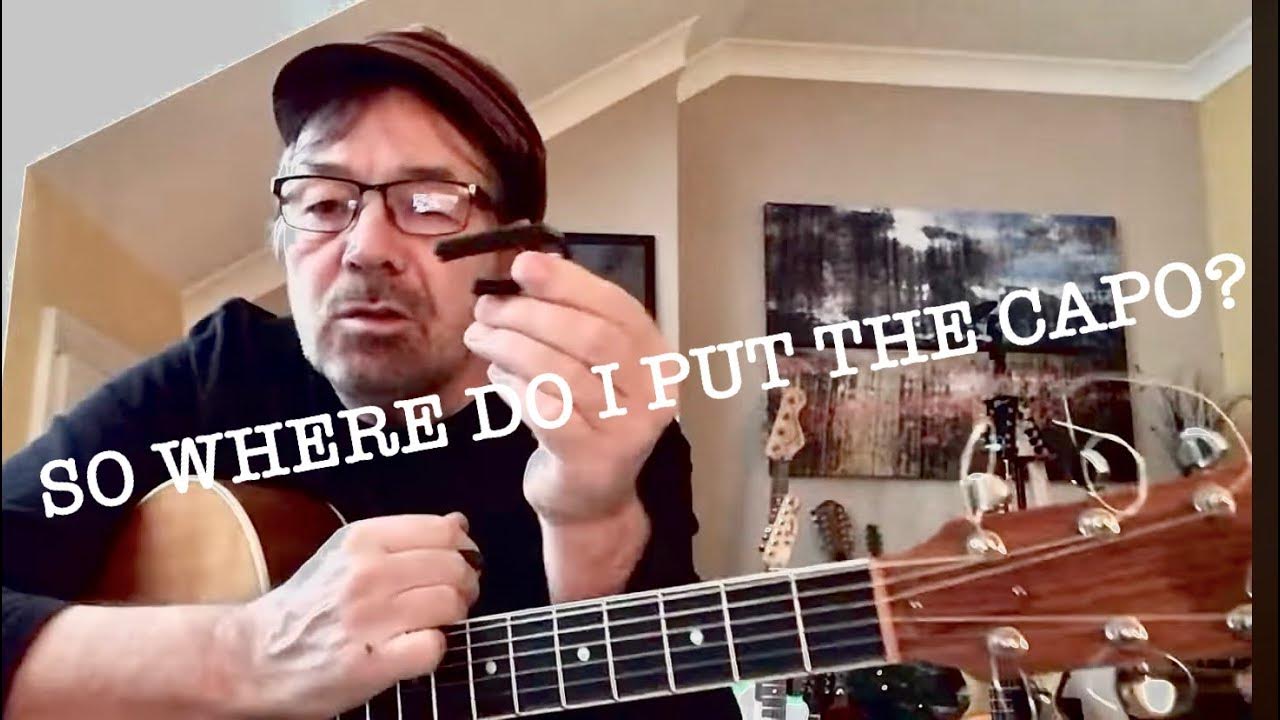 SO WHERE DO I PUT THE CAPO? (The Caged System Explained) YouTube