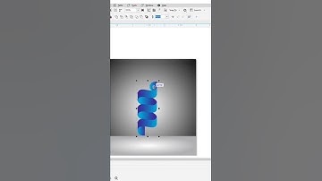 How to make 3D design Ribbon Creative design in Corel draw me #trending #logo #graphic design