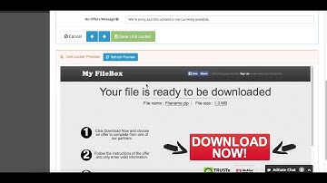 AdGate Media Link Locker Creation Tutorial