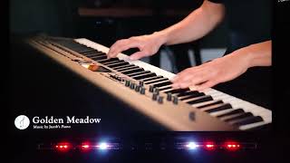 Golden Meadow \\ Original by Jacob's Piano | Real-time Music Visualization