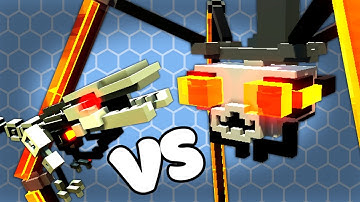 ROBOT TABS BATTLES - Clone Drone Steam Workshop Level Editor Gameplay