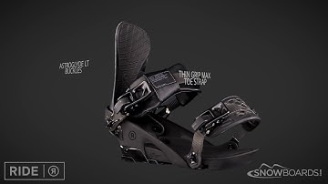 2017 Ride El Hefe Mens Binding Overview by SnowboardsDotCom