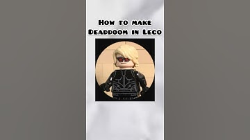 How to make @DeadDoomLego in Lego #lego #quicksilver #deadpool #doctordoom #shorts
