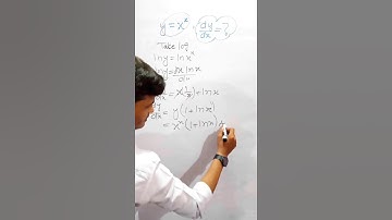 Differentiation of x power x function 😎 _#differentiation #derivatives #derivativesofthefunction