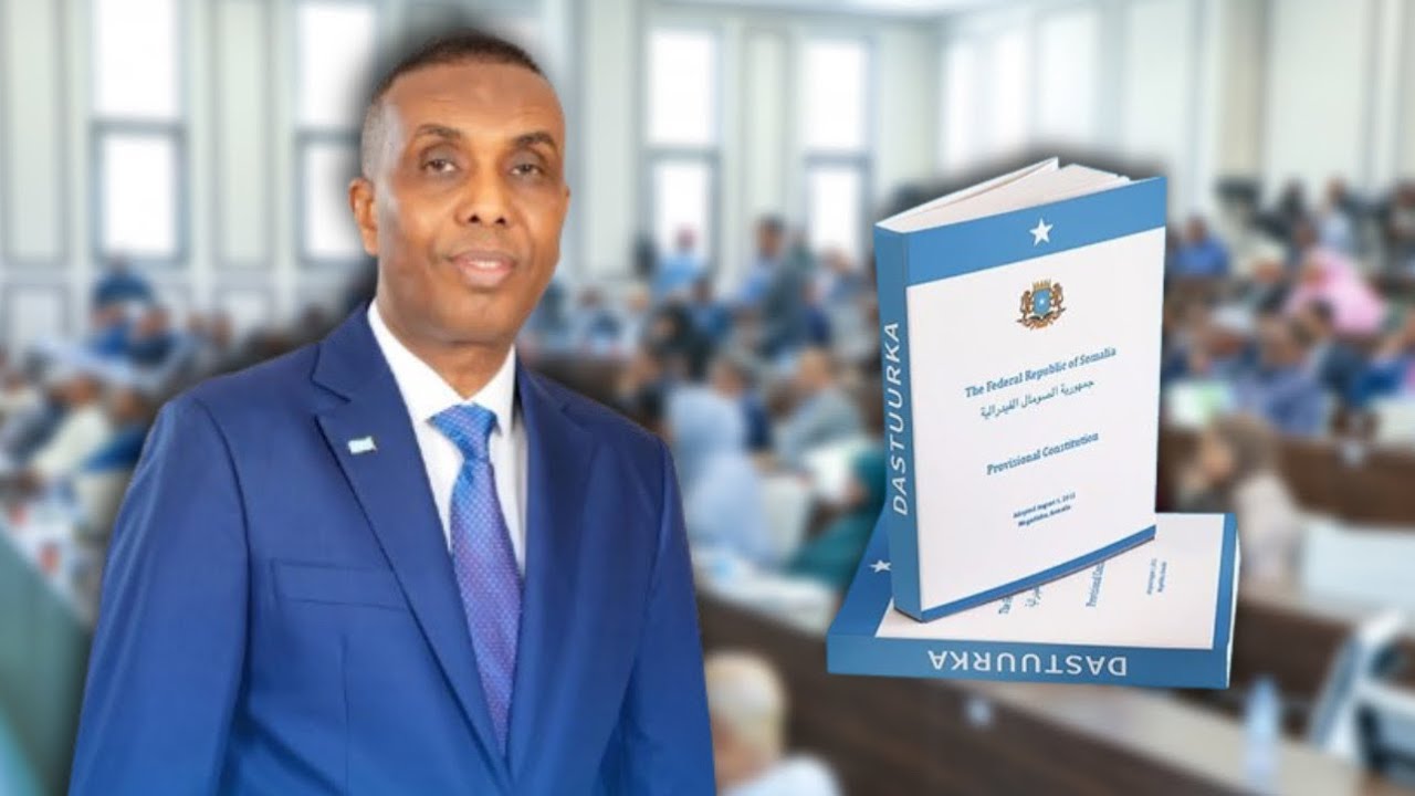 Deg Deg:-RW Xamza Cabdi Bare oo ka hadlayay Dastuurka la ansixiyay ayaa Yiri:-