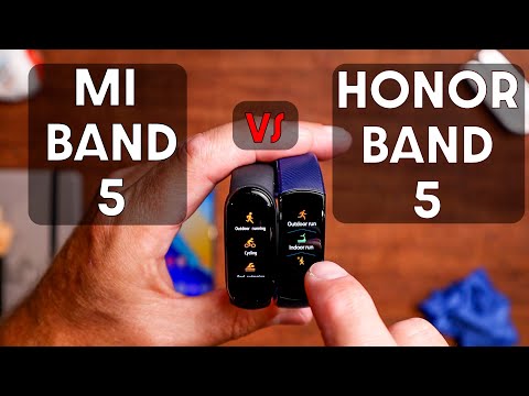 Xiaomi Mi Band 5 vs Honor Band 5