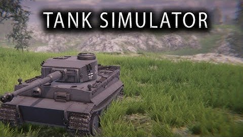 Tank Simulator 2023 Demo Review, COOL TANK GAME, First 11 Minutes
