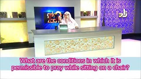 Conditions under which it is permissible to pray while sitting on a chair - Sheikh Assim Al Hakeem