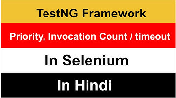 TestNG annotations priority | TestNg priority order | Invocation Count | invocation timeout
