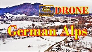 4k Drone Footage. Germany ALPEN.Music by Nature Relaxation.