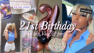 21ST BIRTHDAY GRWM🥳🥂| VLOG