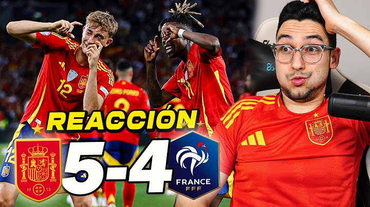 REACCIONES DE UN HINCHA al España vs Francia 5-4 *SHOW FUTBOLÍSTICO*