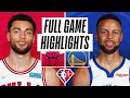 Golden State Warriors vs. Chicago Bulls Full Game Highlights | NBA Season 2021-22