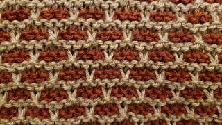 The Mosaic Brick Stitch Knitting Tutorial!