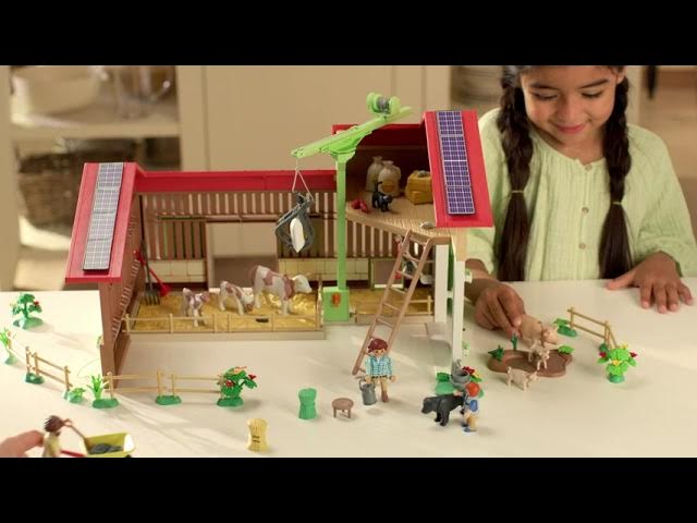 Vidéo mise en place de ma Crèche/Garderie pour enfants/bébé- Playmobil en  Français 