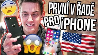 DO AMERIKY PRO iPHONE! BYL JSEM PRVNÍ V ŘADĚ!! | Adam Mach