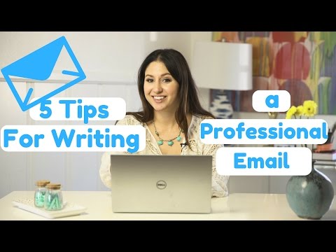 Thumbnail for the embedded element &quot;How to Write a Professional Email! | The Intern Queen&quot;