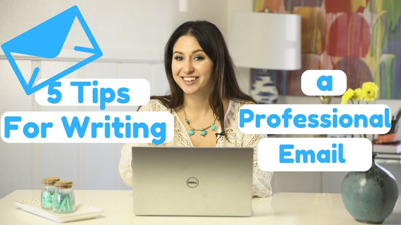 Tips to write a professional email