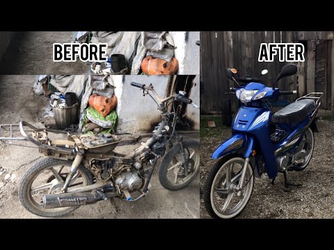 Cup motorsiklet restorasyon   Cup motorcycle restoration