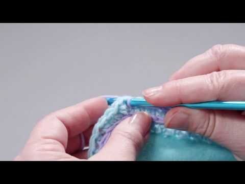 Crochet Tutorial: How to Half Double Crochet into the Back Bump