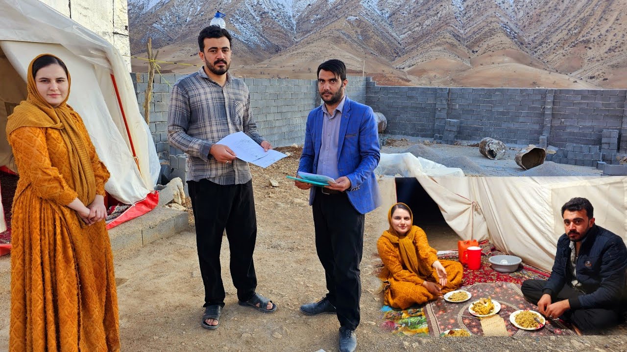 A house building permit was issued | Maryam's happiness and a romantic dinner with Hassan