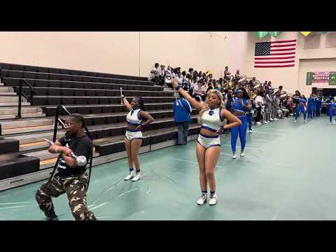 Sidney Lanier High School Marching Band marching in BoTB @Carver High Montgomery