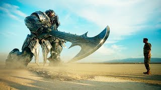 A COLOSSAL PLANET DESTROYING ROBOT invades EARTH in search of MERLIN'S LEGENDARY STAFF