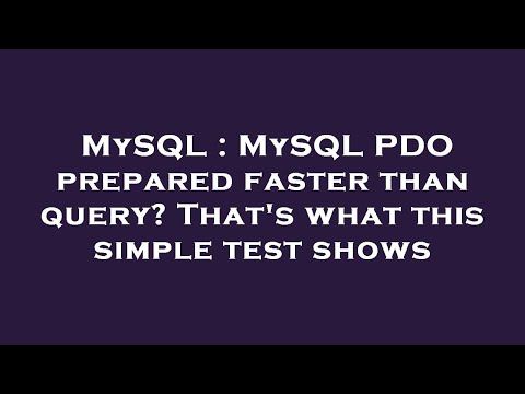 MySQL : MySQL