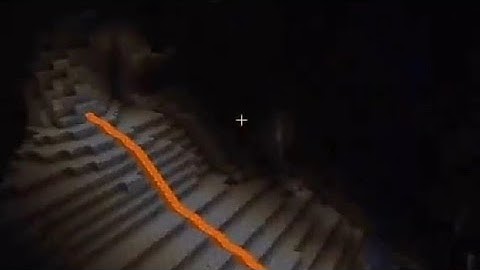 difference between mining straight down in 1.16 and 1.17