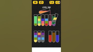 【Water Sort Puzzle】 Level 1591