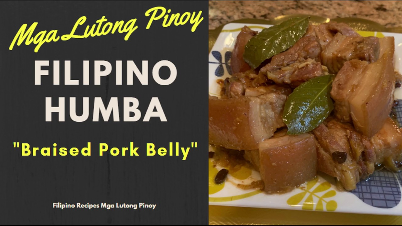 How to Cook Pork Humba Bisaya Pinoy Recipe How to Cook Braised Pork
