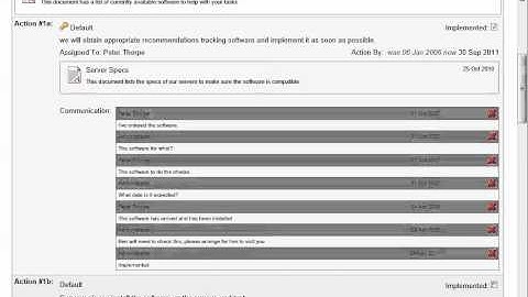Symbiant Tracker Audit Action Tracking software Overview