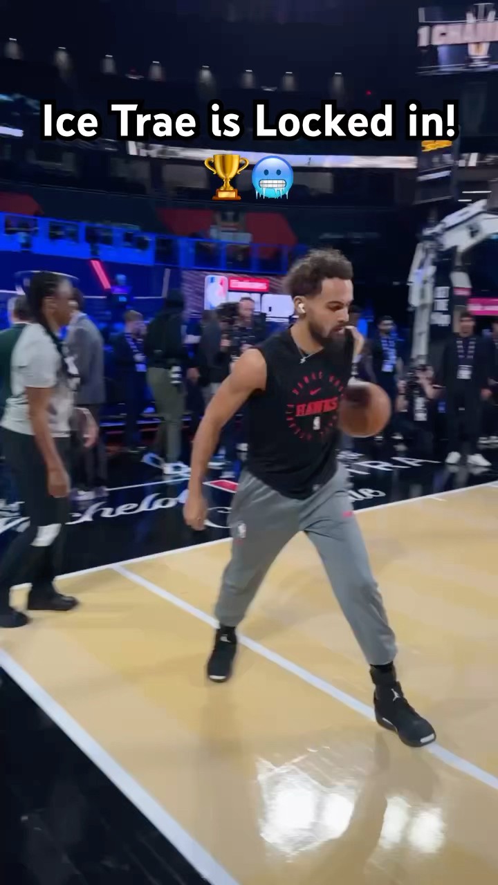 Trae Young is ready to go for the Semifinals of the #EmiratesNBACup! ??|#Shorts