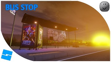 Roblox Studio - Bus Stop Speedbuild
