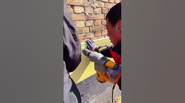 Metal insulation brick fixing process- Good tools and machinery make work easy